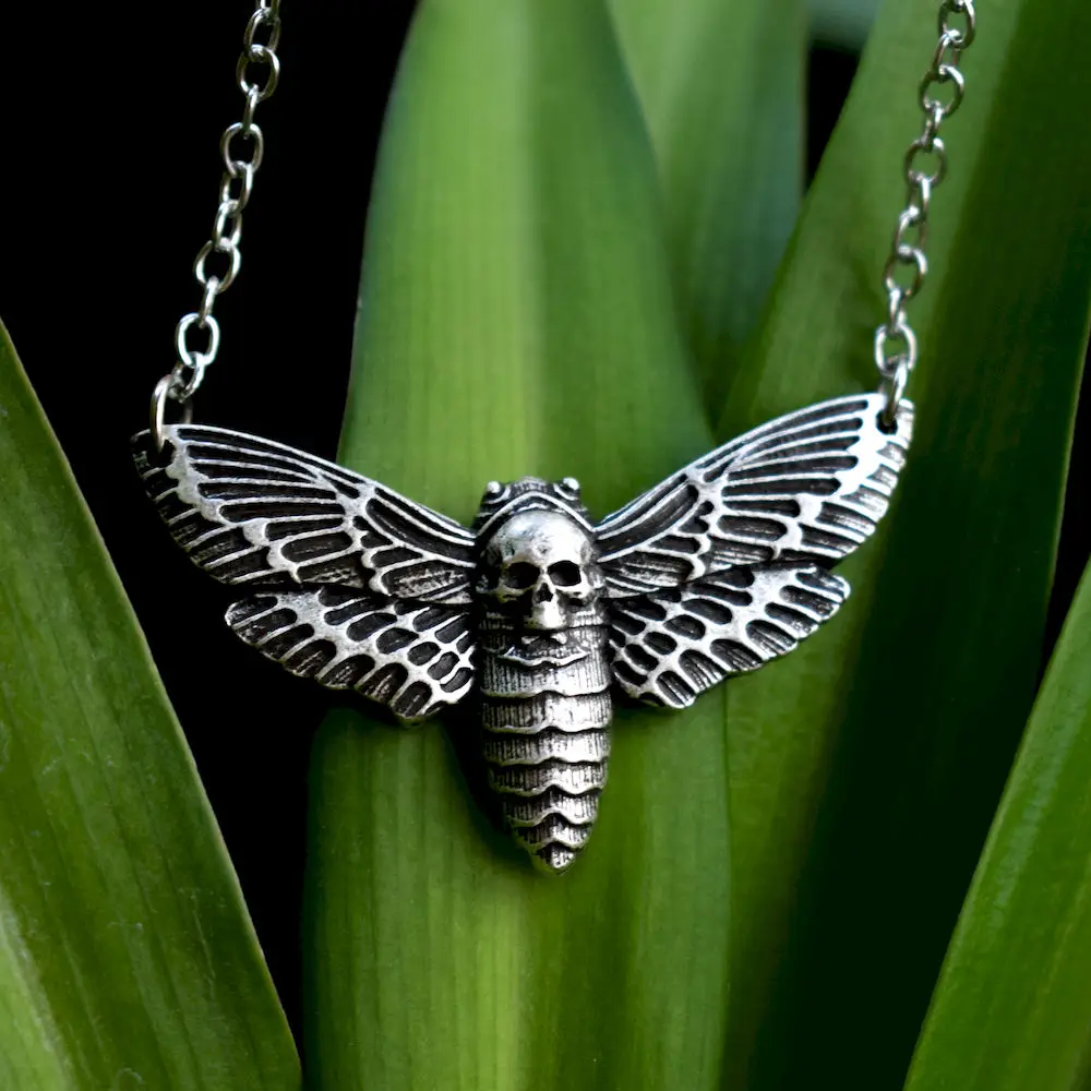 1 шт ночной Мотылек голова смерти Hawkmoth Любовник подарок для женщин