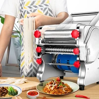 electric noodles making pressing machine pasta maker noodle cutting machine dough roller commercial and home use 3 mm 9mm eu us