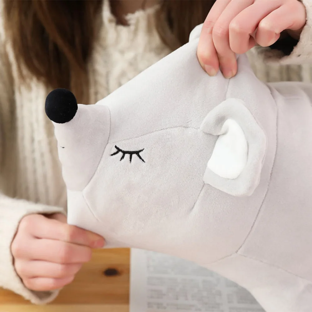 Плюшевая крыса 50 см игрушка животное подушка для сна мягкая плюшевая мышь кукла