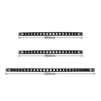 soft high quality nylon 350mm for voron 2 4 cable chains set black opening type wire chains for 3d printer easy to replace