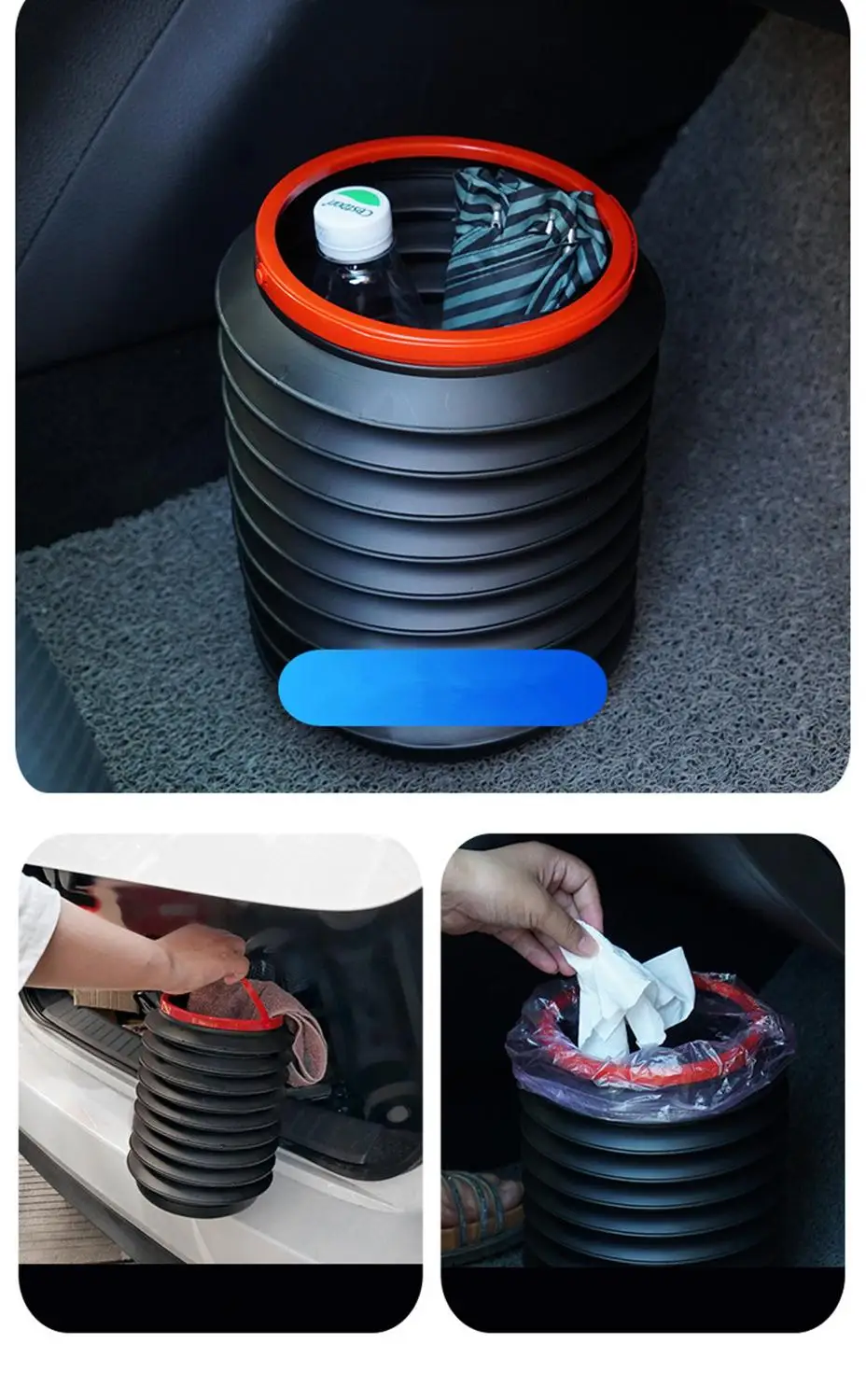 Автомобильный складной бочка для мусора BYD все модели S6 S7 S8 F3 F6 F0 M6 G3 G5 G7 E6 L3