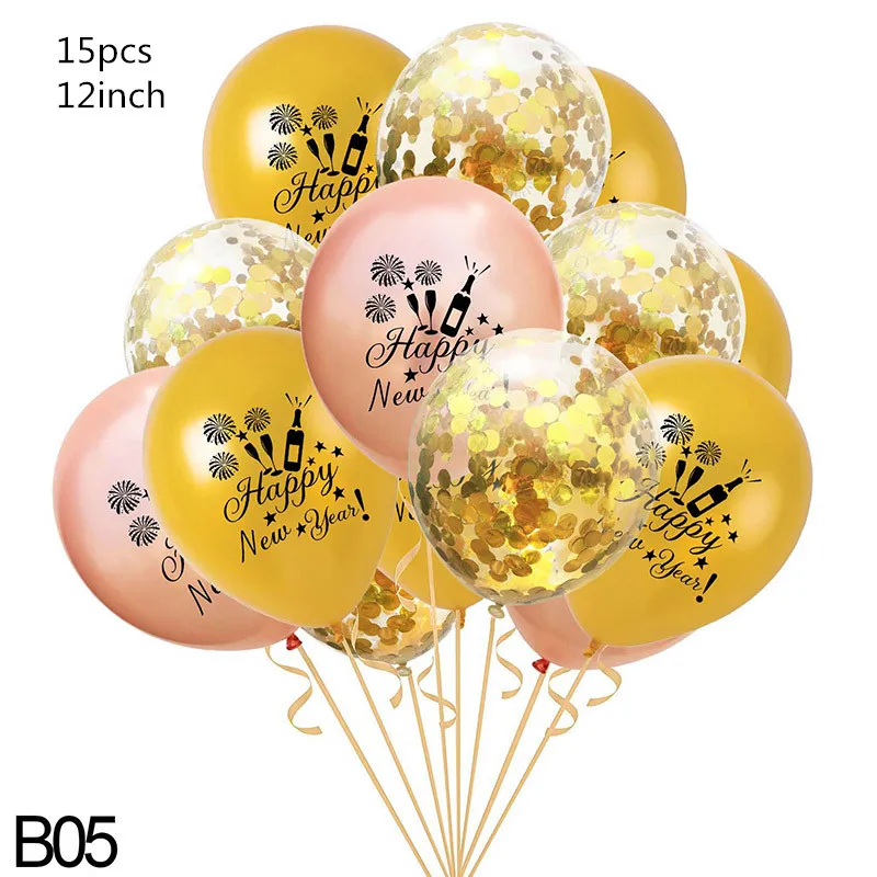A05 32inch Number Foil Balloon Gold/silver Digit Helium Baloons Happy New Year Christmas Party Decor Globos DIY Home Ornaments - Цвет: A05