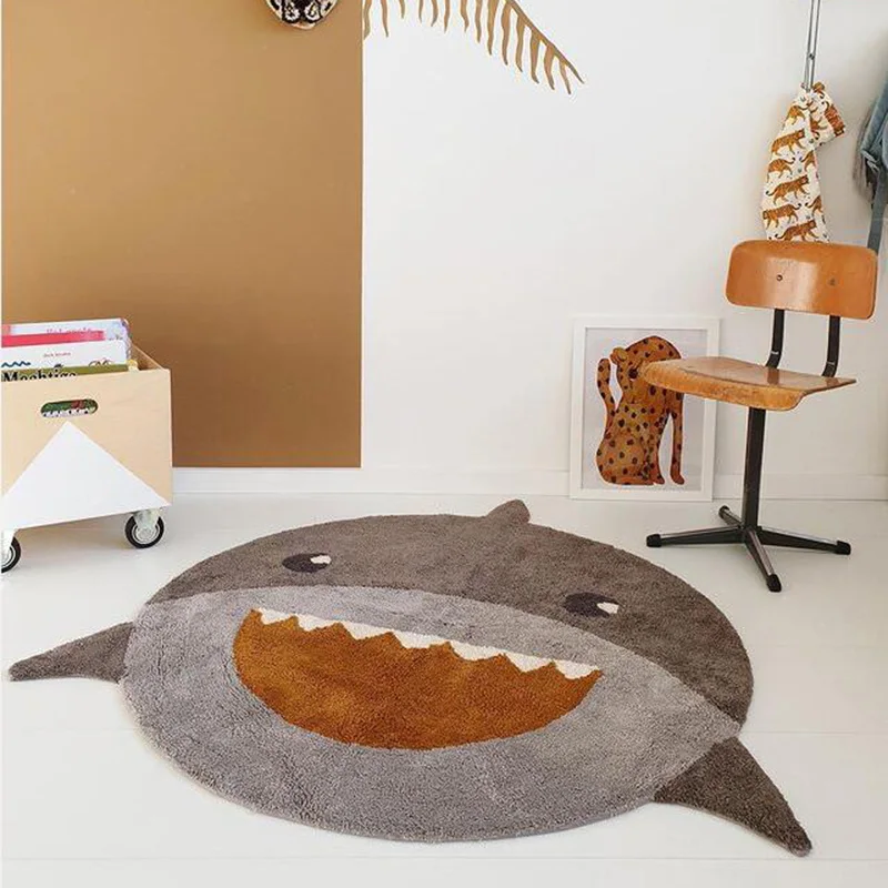 110 см детские ковер игровой коврик хлопок круглый для детской комнаты