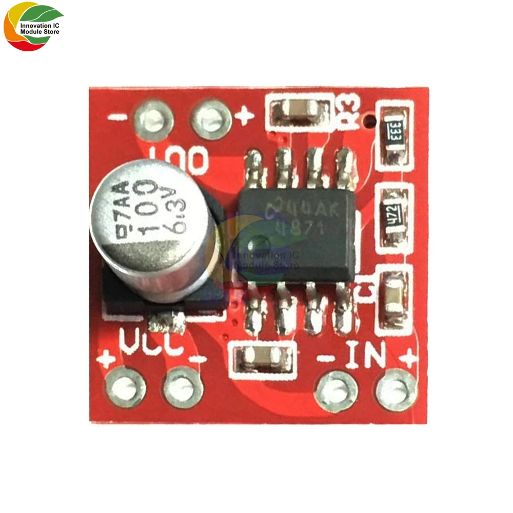 

LM4871 Mono Amplifier Board 3W Small Power Amplifier Board Audio Amplifier Can Drive Bone Conduction Vibrator