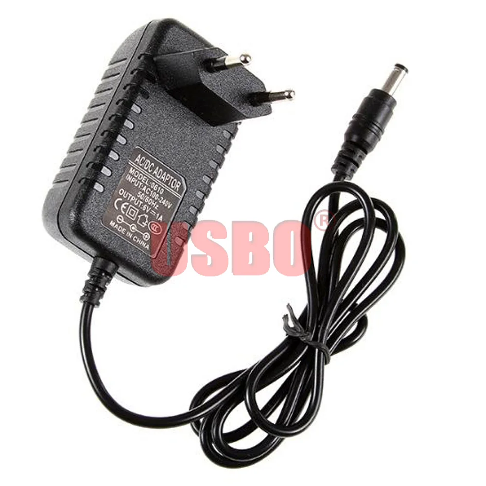 Прочный черный 100 /240V Европа AC электронный Зарядное устройство преобразователь