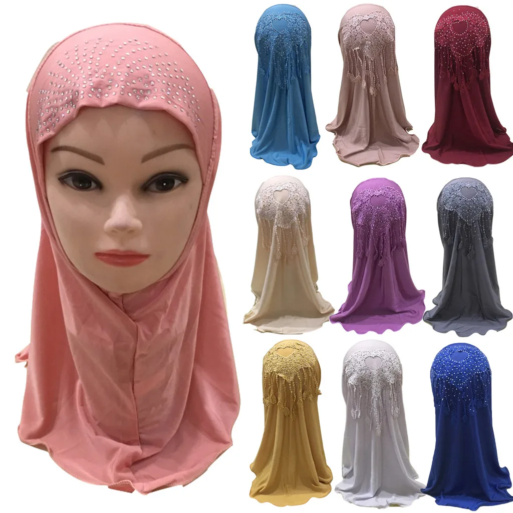 Шапка-шарф Детская зимняя однотонная с блестками | одежда и обувь