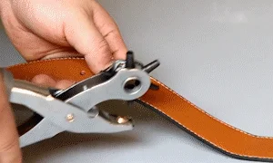 Портативный пояс для тела удар с клипсами ремень сплав пробивание щипцы ремней