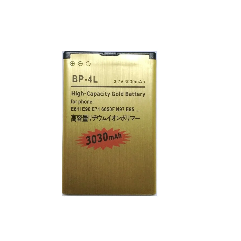 Аккумулятор BP4L BP 4L для Nokia E61i E63 E90 E95 E72 E52 E71 6650F N810 N97 новый 3030 мАч высокое качество
