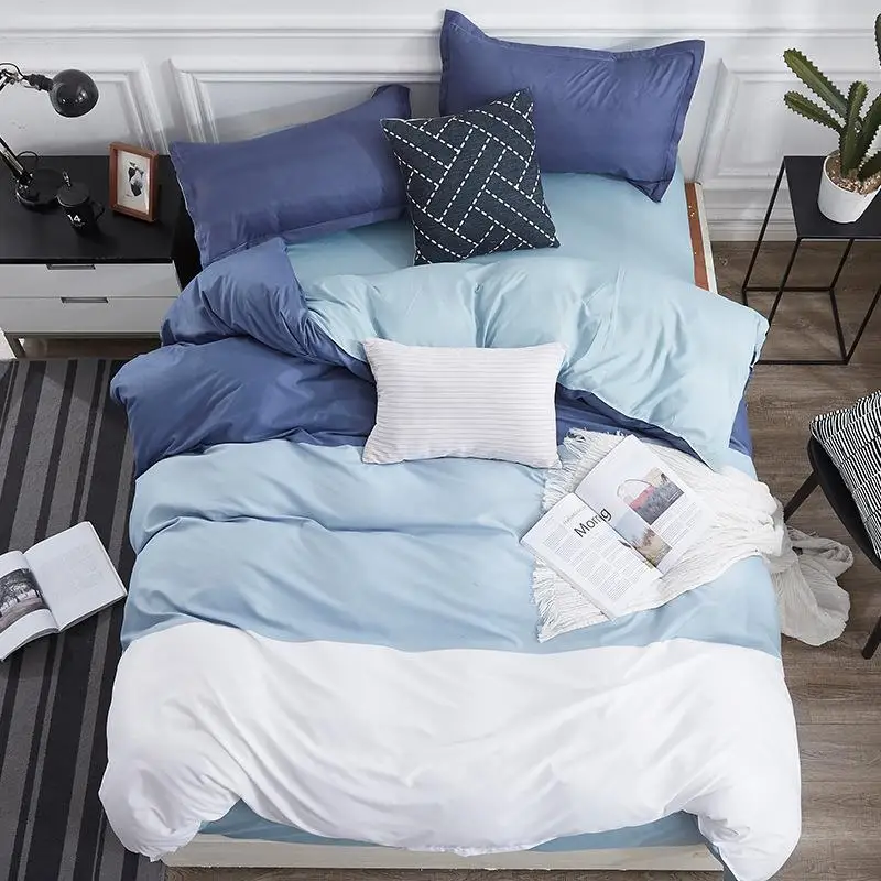 Flower Soft Comfortable 4pcs Bedding Set Bed Linen Sheet Duvet Cover Pillowcase King Queen Full Twin Size | Дом и сад