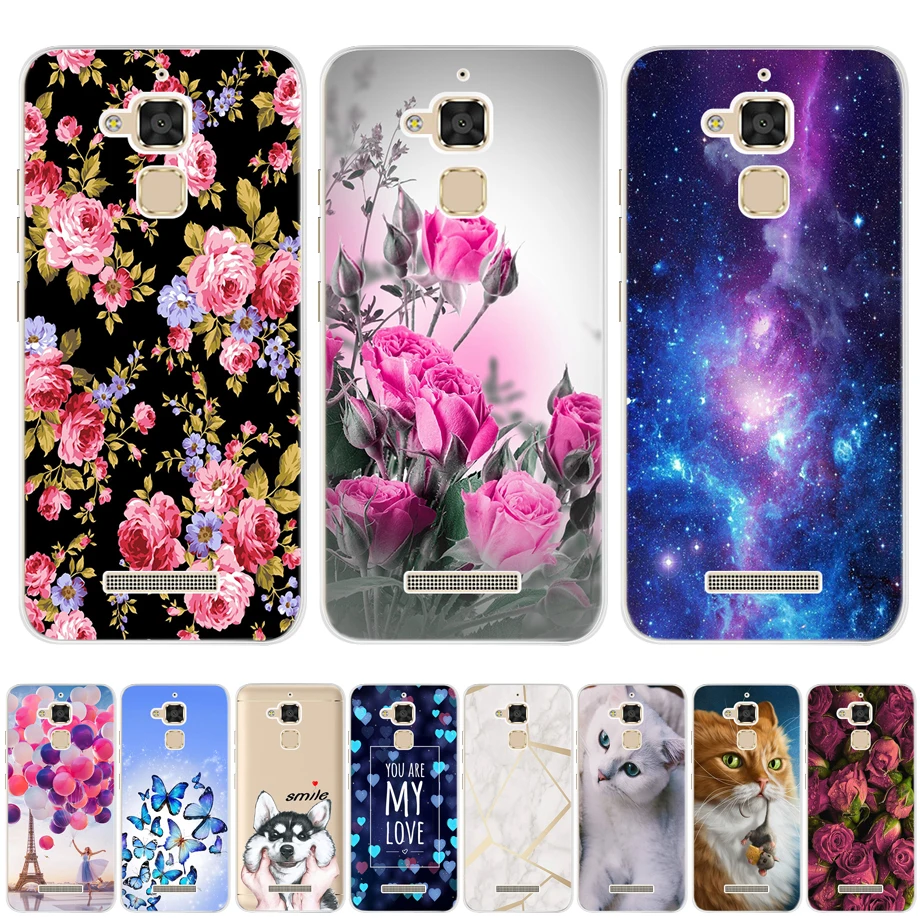 Чехол для Asus Zenfone 3 Max ZC520TL, мягкий силиконовый чехол из ТПУ 5,2 дюйма, задняя крышка для телефона Asus Zenfone 3 Max X008D, чехол