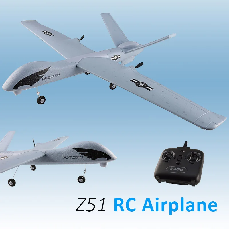 2 4G 2CH Predator пульт дистанционного управления RC самолет 660 мм Дрон размах крыльев