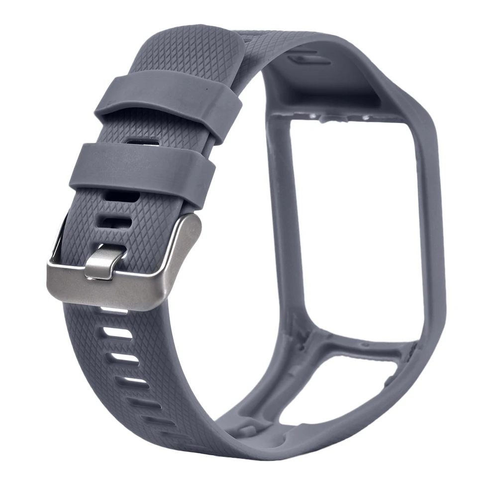 Высококачественные силиконовые сменные наручные часы ремешок для TomTom Runner 2 3 Spark 3 Спортивные часы GPS ремешок для Tomtom 2/3