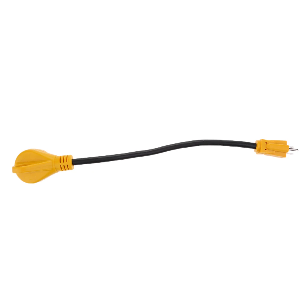 

15Amp Male Plug To 30Amp Female 18-inch For RV Trailer Camper Motorhome