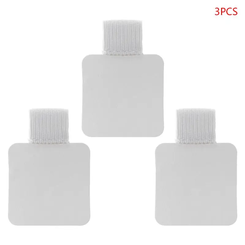 3 шт. квадратная самоклеящаяся кожаная ручка зажим карандаш эластичная петля для