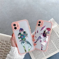 hisoka anime hunter x hunter phone case for iphone 13 12 11 mini pro xr xs max 7 8 plus x matte transparent pink back cover