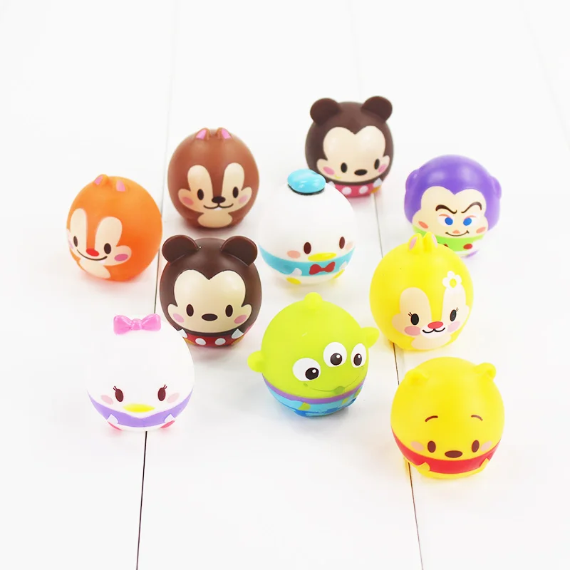 10 шт./лот виниловые фигурки Минни Маус Дональд Дак ромашка История игрушек Базз