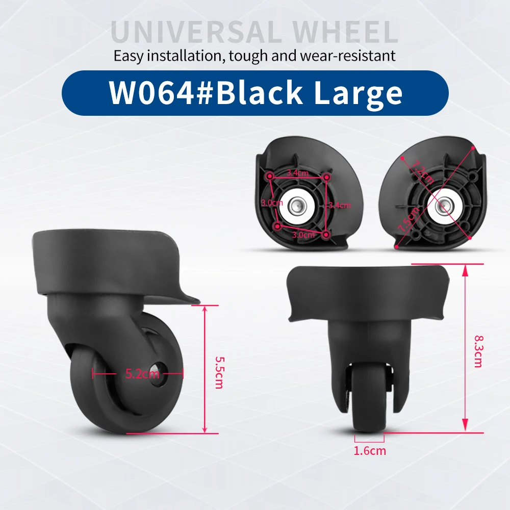 Suitcase universal wheel Compatible with Sansonlte 31T accessories repair trolley luggage password box detachable caster silent