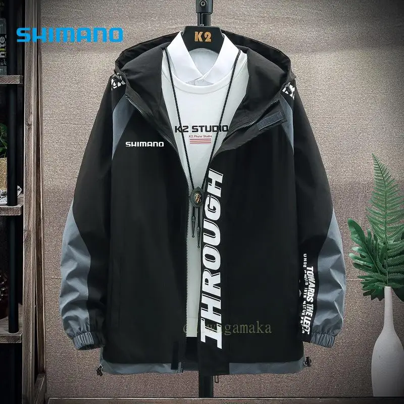 

Shimanos Fishing Wear Breathable Men's Clothing Fishing Jacket Thin Windproof Outerwear Cycling Outdoor Sport Fishing Clothes