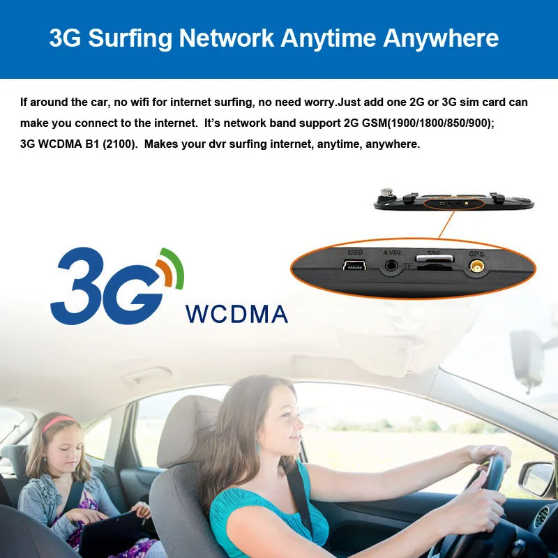 Зеркало заднего вида с сенсорным экраном 7 дюймов 3G Android 5 0 GPS Bluetooth Handfree Wi Fi FHD 1080P16G