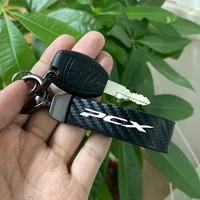 for honda pcx 125 150 160 2010 present motorcycle keychain holder keyring key chains lanyard bijoux gifts cars key