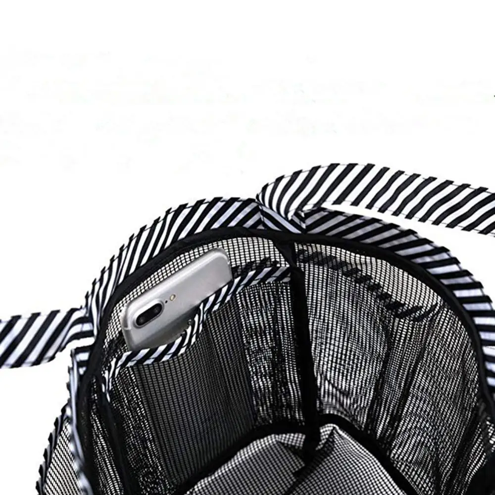 

Portable Shower Basket Handbag Shower Caddy Tote Mesh Quick Dry Bathroom Organizer 8 Pockets Caddy for Dorm Camping Swimming