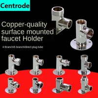 faucet mount 12in connector accessories surface mounted wall 34in copper concealed variable surface mounted modified bracket