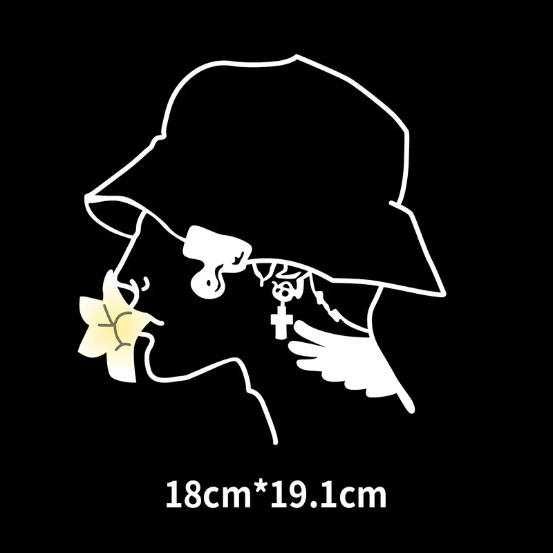 

Little daisy dancing girl Cat Iron On Patches For Clothing Stripes Application Of Heat-sensitive Iron On Patches For Clothing