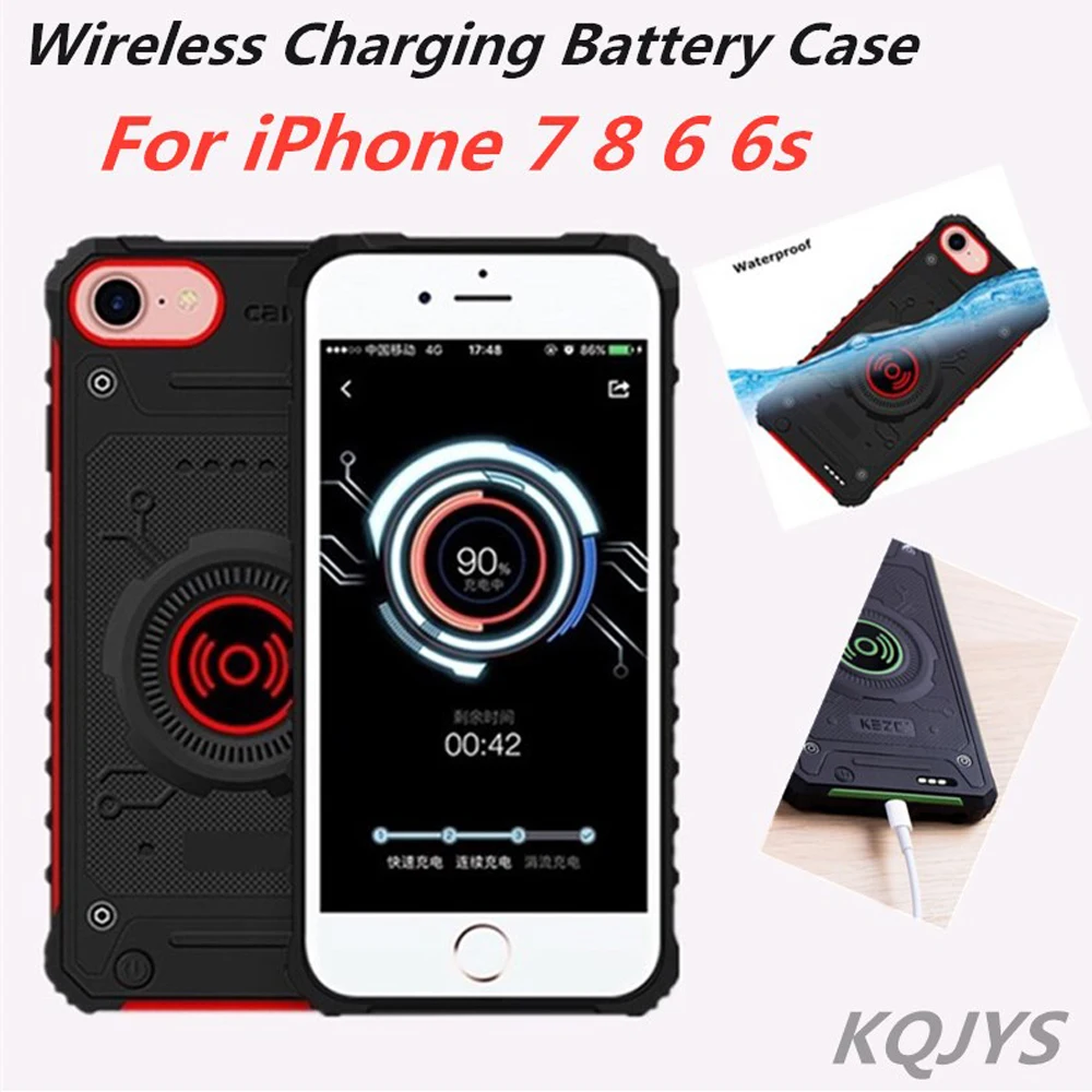 Внешний аккумулятор KQJYS для iPhone 7 8 6 6s|Чехлы с аккумулятором| |