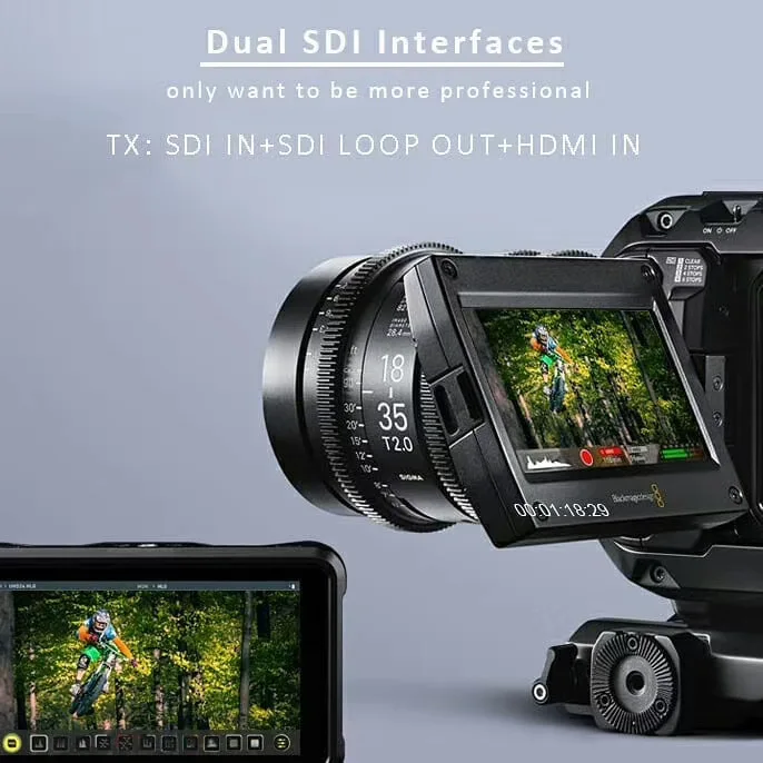 CVW SWIFT 800pro HDMI SDI беспроводной комплект передачи 800ft для камеры изображения HD видео