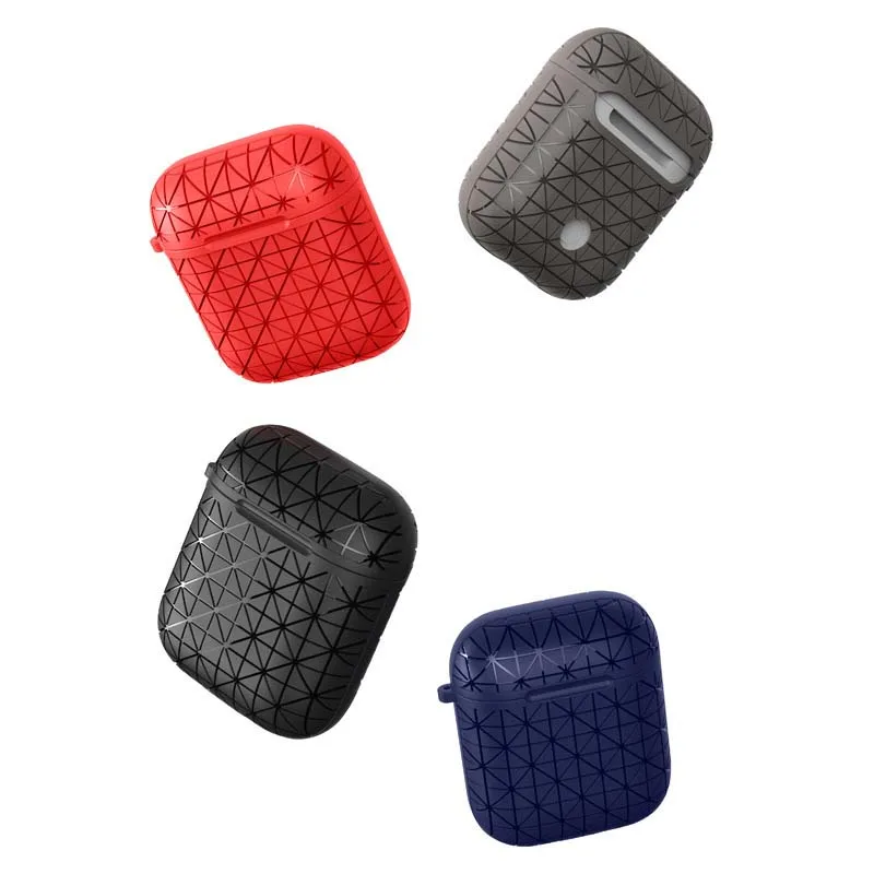 

Portable Soft Silicone Case For Apple Airpods 1/2 Protective Wireless Bluetooth Earphone Cover for Air Pods Charging Storage Box