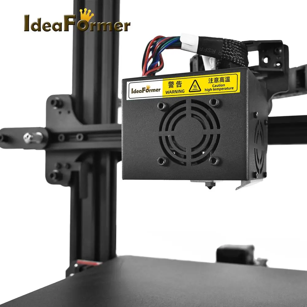 Ideaformer Giant New 3D Printer Big Size FDM TMC2208 Driver Full Metal Printer 400*400*450mm 3D Printer DIY Kit Self-Assemble