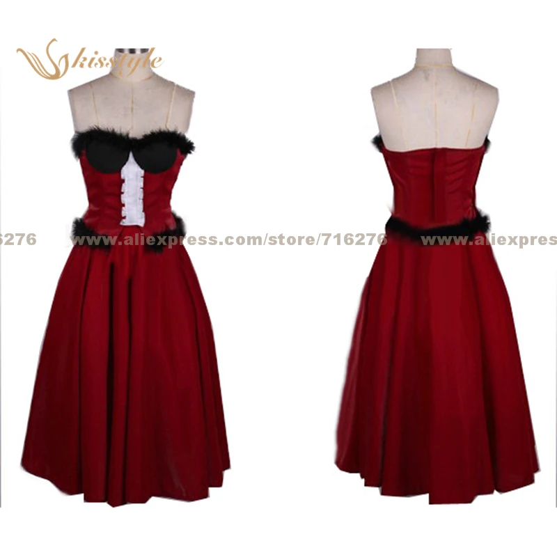 Костюм для косплея красная Униформа Bakemonogatari Monstory Monogatari Oshino Shinobu - купить по