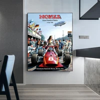 grand prix 1968 in monza poster painting canvas print nordic home decor wall art picture for living room frameless