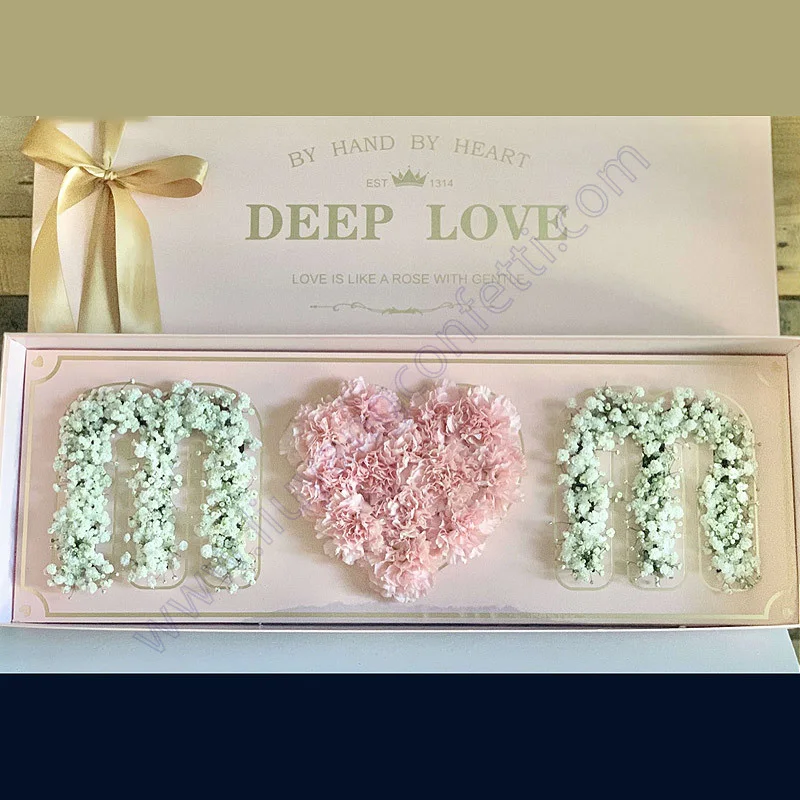 Подарочная коробка на день матери идея рождения персонализированное имя