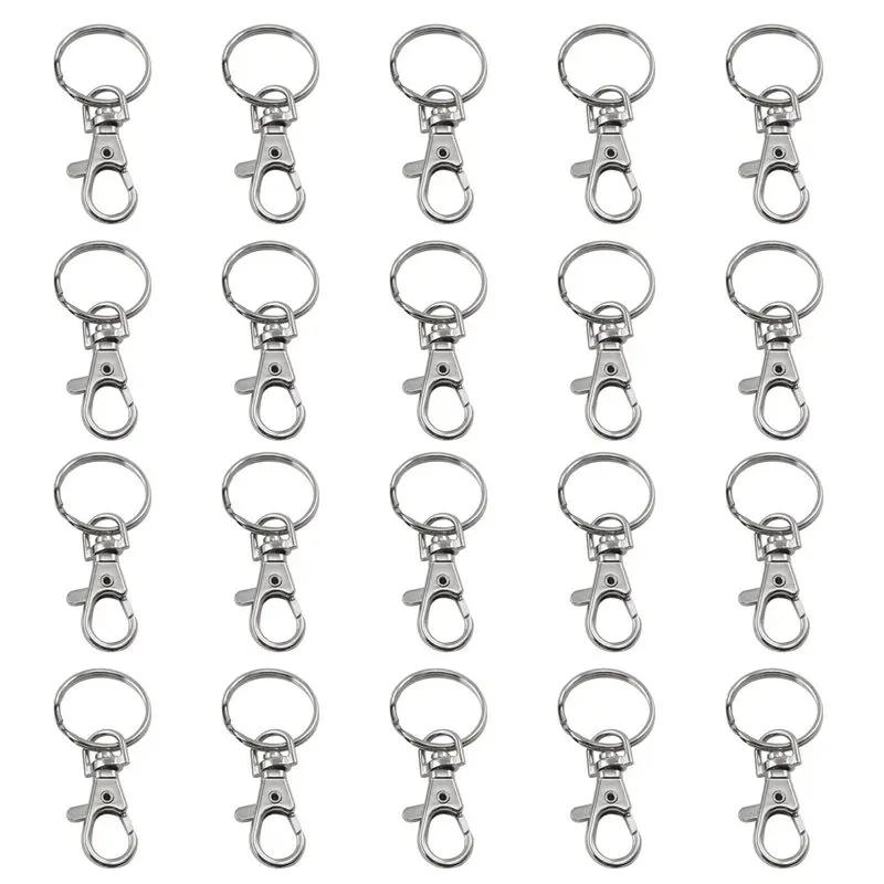20 small removable screw caps for key rings - carabiner chain cosmetics &amp jewelery | Спорт и развлечения