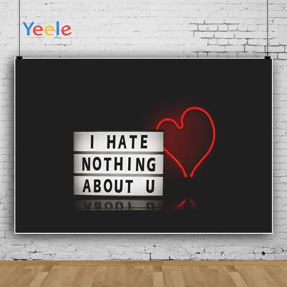 Фотофон Yeele на День святого Валентина Love You Forever для фотосъемки персонализированные фотографические фоны для фотостудии