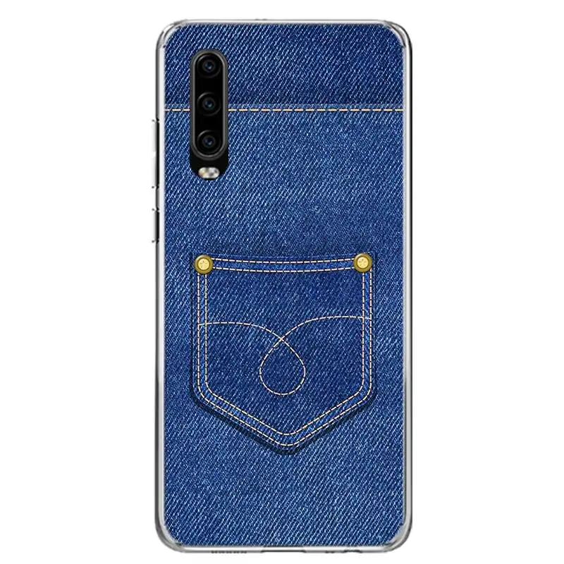 Джинсовый ковбойский чехол для телефона с принтом Huawei Y5 Y6 Y7 Y9S Honor 9 10 Lite 8A 8X 8S 9X P Smart