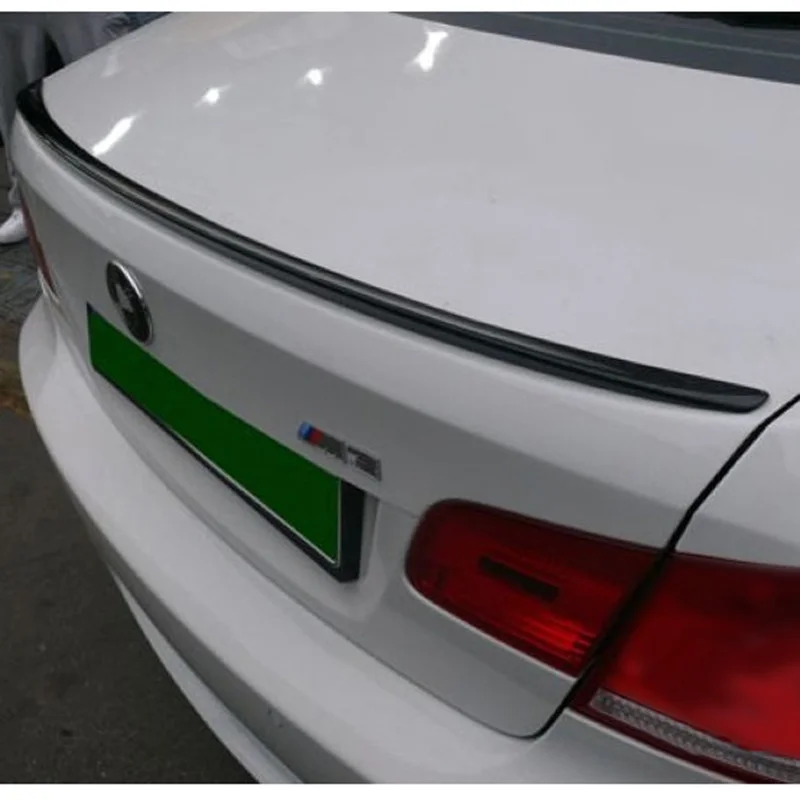 Для BMW 3 серии двухдверный стол тумба с M3 E92 2005 2012 углеродного волокна заднее крыло