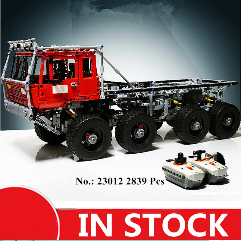 H& HXY 23012, 2839 шт., настоящая техническая серия, эвакуатор Arakawa Moc Tatra 813, развивающие строительные блоки, кирпичи, игрушки