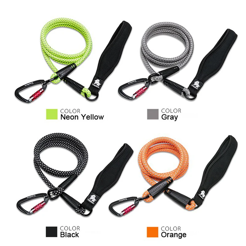 TrueLove Dog Leash Reflective Material Is Woven Into The Round Rope Suitable for large and medium dogs Walking climbing TLL2571