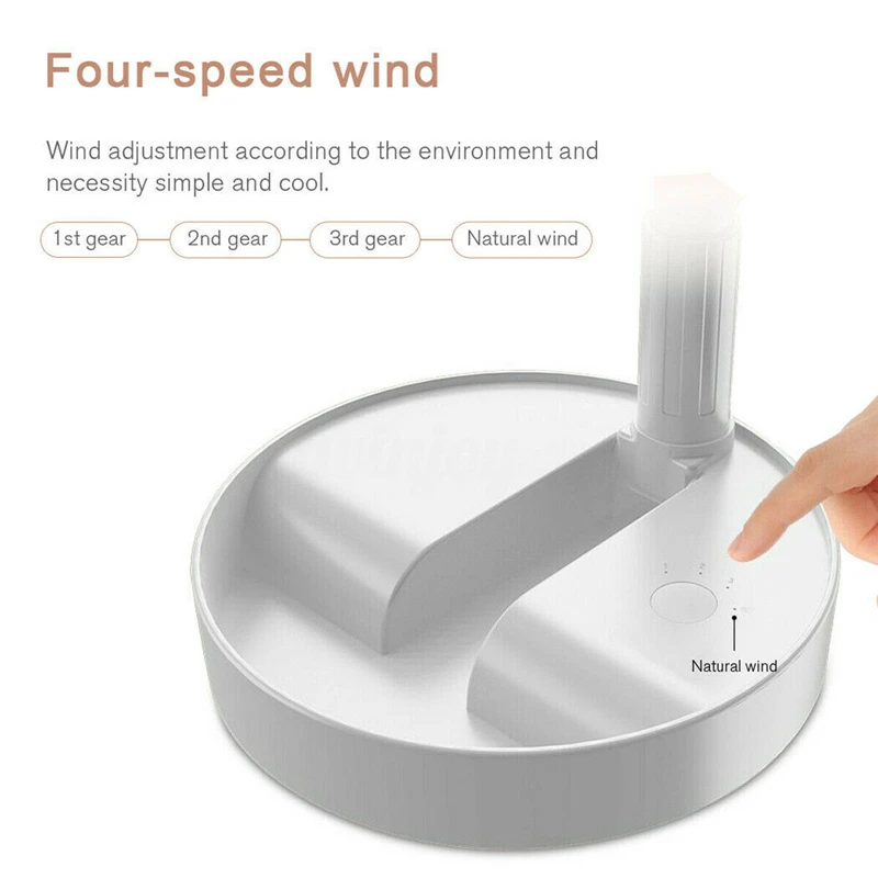 

Portable Telescopic Mini Fan USB Rechargeable Student Fan Portable 2 In 1 Floor Stand Pedestal Fan Foldable Ventilador Fan
