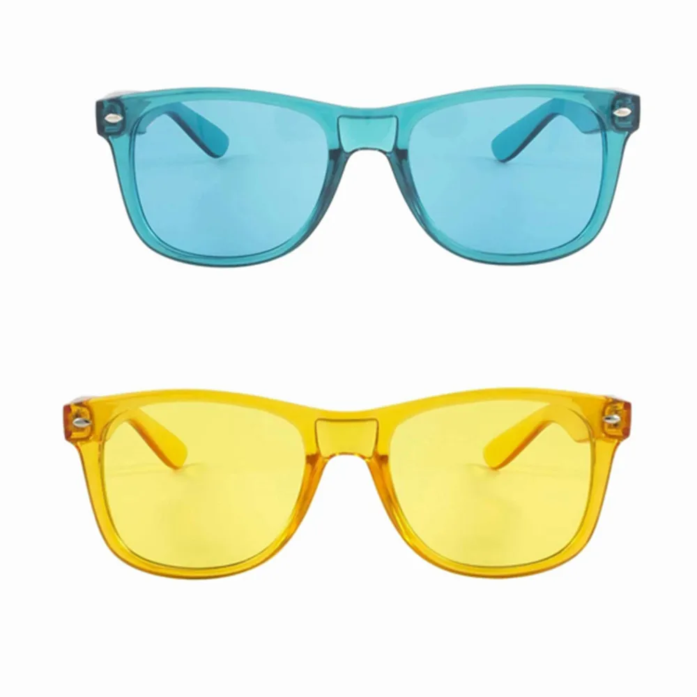 Очки для лечения чакр Цветной световой терапии цветные линзы ed очки хромотерапии