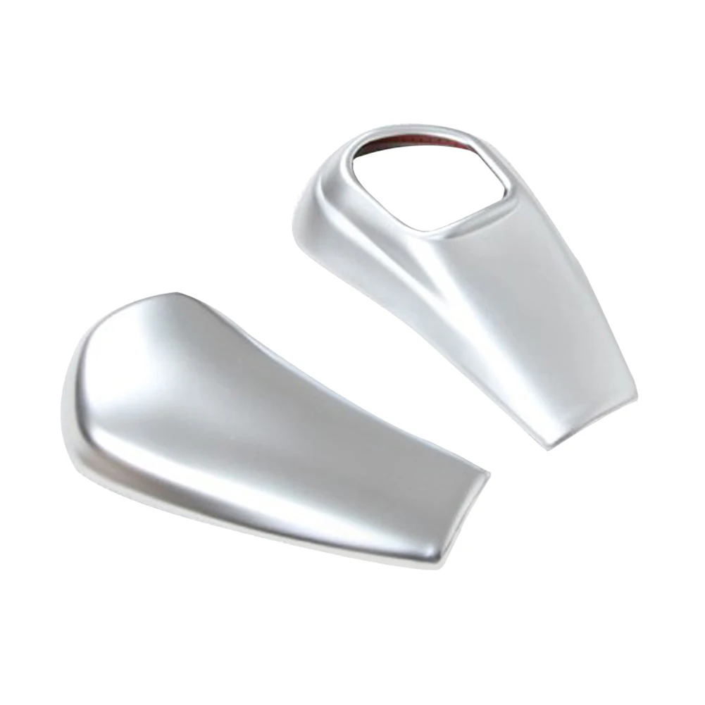 

2Pcs Car ABS Chrome Gear Shift Knob Trim Cover For Honda CRV/CR-V 2012-2016