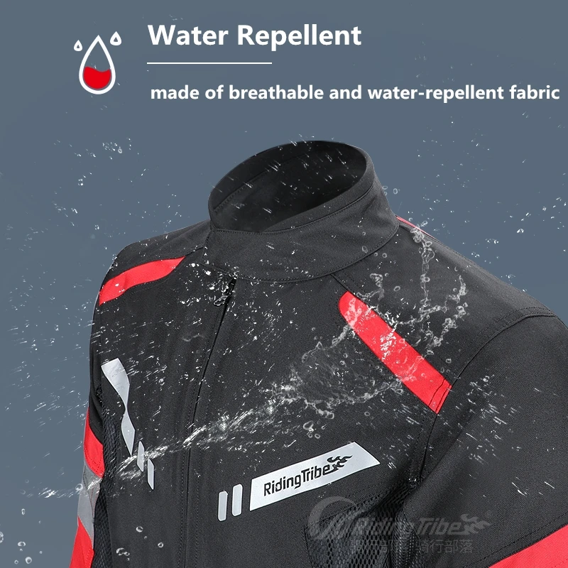 Мотоциклетная куртка для мужчин дышащий светоотражающий дождевик езды на