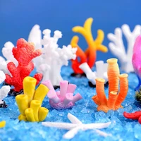new resin coral decoration colorful fish aquarium decoration artificial coral for fish tank resin reef rock lanscaping ornaments