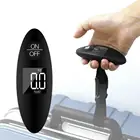 Портативные цифровые электронные весы для багажа с ЖК-дисплеем, портативные дорожные весы для взвешивания багажа, вес 40 кг Подвесные Весы