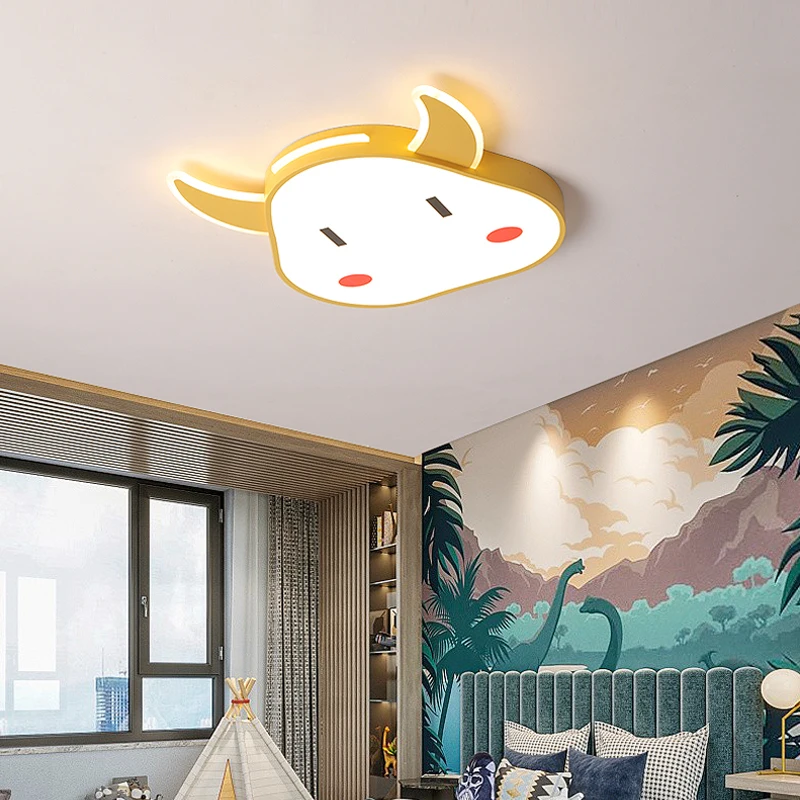 Новые потолочные светильники для девочек и мальчиков детской комнаты спальни