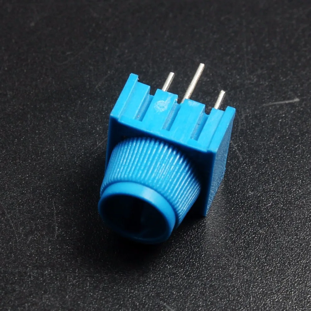 10 шт. макетная плата Trimpot 10K с ручкой для обрезки Potentionmeter 1K 50K 100K Arduino|potentiometer with