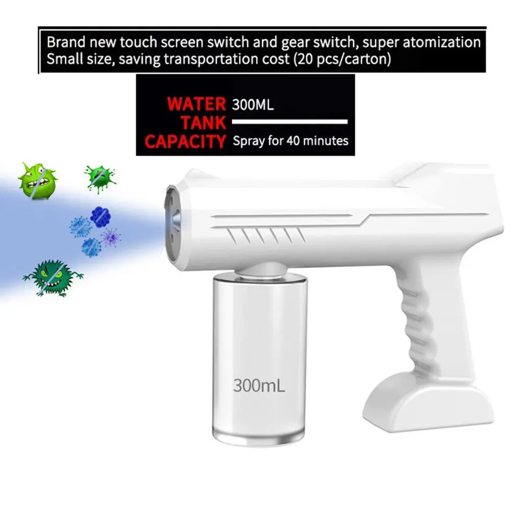 

Durable Wireless Disinfection Sprayer Handheld Disinfectant Fogger Machine Cordless Rechargeable Electric Sprayer