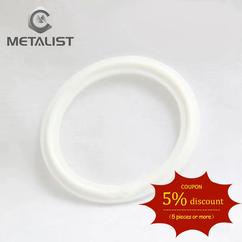 Металлист PTFE рифленая прокладка подходит для 45 мм. 51 мм трубы и 64 фланец OD
